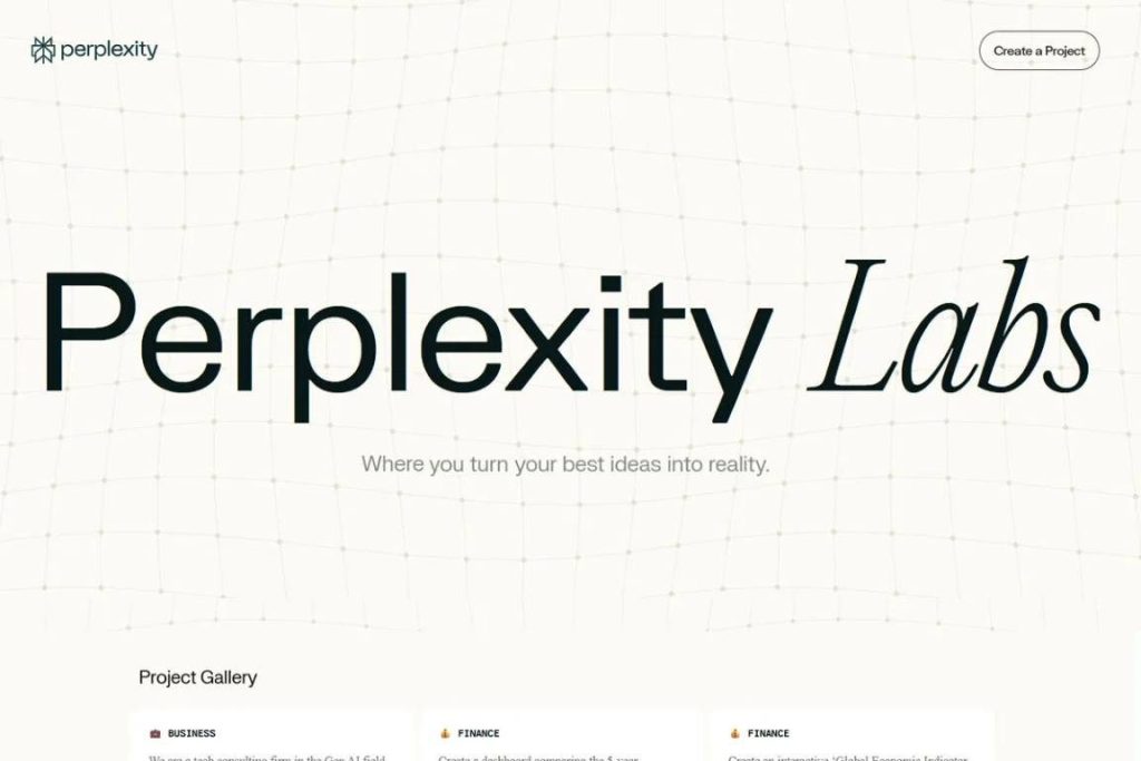 Perplexity Labs