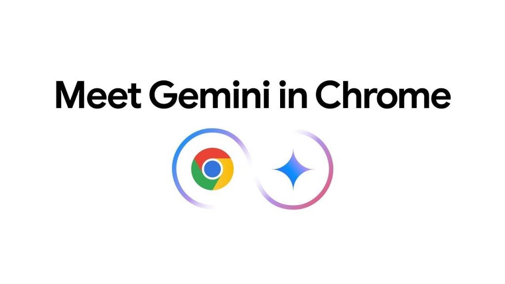 Gemini button in chrome