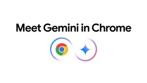 Gemini button in chrome